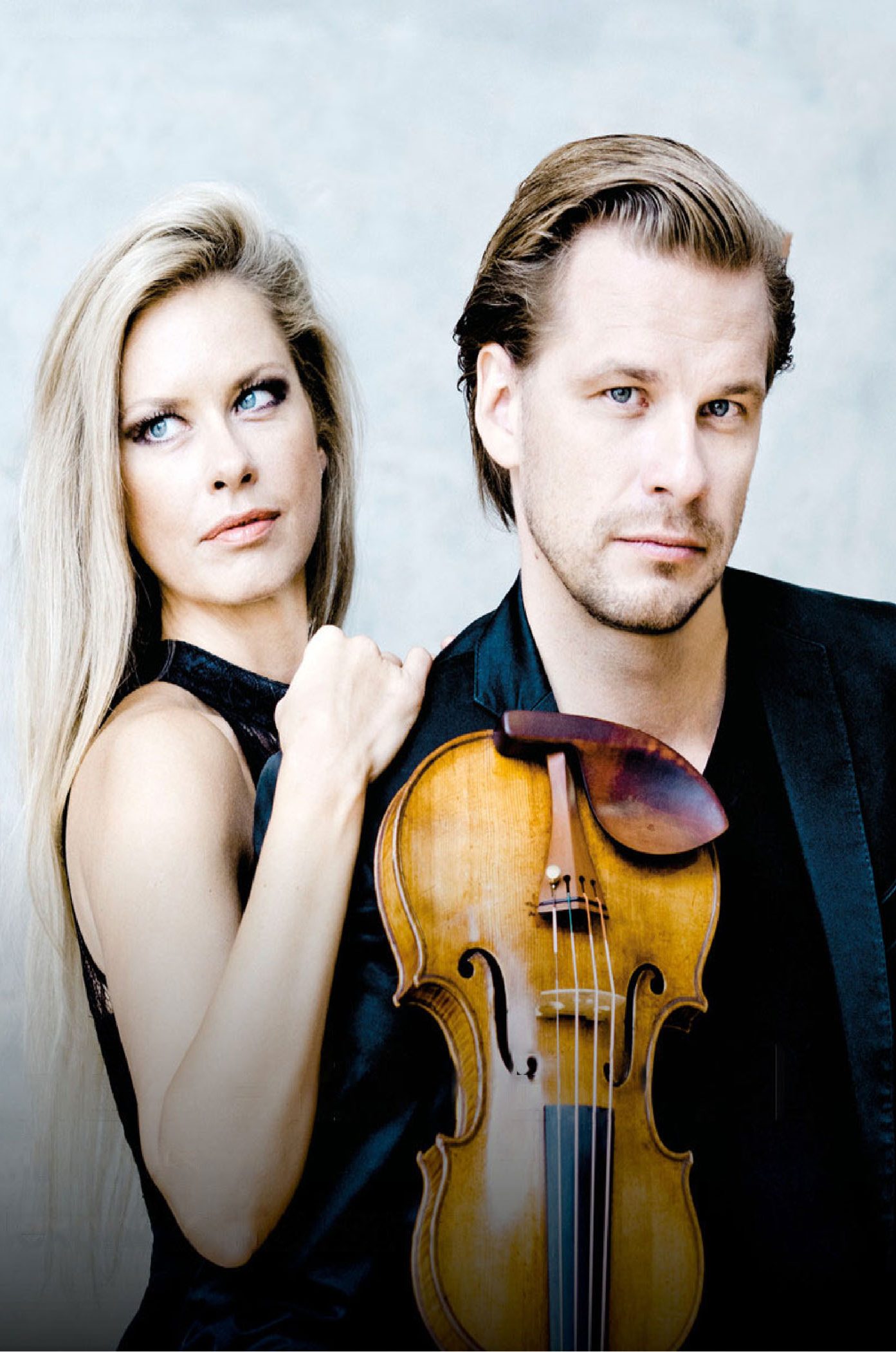 Violinist Kirill Troussov and pianist Alexandra Troussova form a distinguished duo, acclaimed for their close artistic partnership and expressive depth. Their recital programs bring together some of the greatest masterpieces of the violin–piano repertoire, from the elegance of Beethoven and Mendelssohn to the passion of Franck, Tchaikovsky, and Brahms.